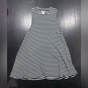 Black and White Striped Tunic